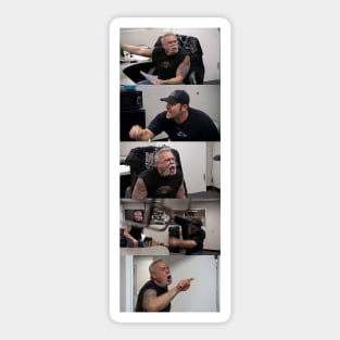 American Chopper Argument Meme Sticker